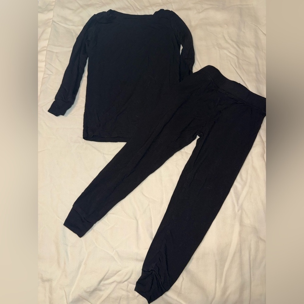 Little Sleepies Black 2 piece Pajama set